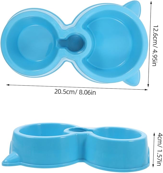 Automatic Pet Feeder and Water Dispenser with Bottle Attachment for Dogs and Cats Durable Slow Feeder Dog Bowls for Hydration and Mealtime Convenience