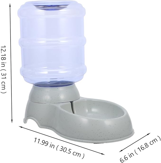 UPKOCH Automatic Pet Drinking Water Bowl Large Capacity Dog Water Dispenser for Outdoor Use