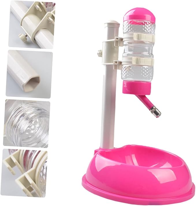 SUPVOX Automatic Pet Water Dispenser with Drinking Bowl Capacity Easy to Clean Roller Ball Nozzle for Dogs and Cats for Daily Hydration Needs