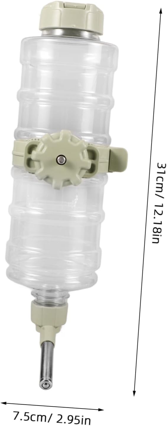 Hanging Automatic PET Water Dispenser Leakproof Water Feeder for Dogs and Cats Ball Valve for Crate and Travel