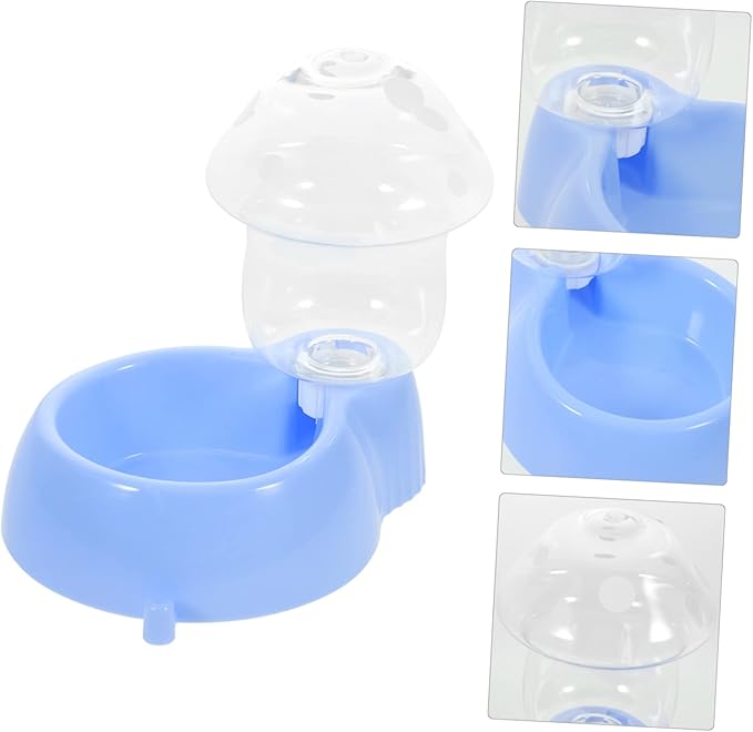 Automatic Pet Feeder Bowl for Cats Mushroom Bowl for Pet Cat Feeder Self-Filling