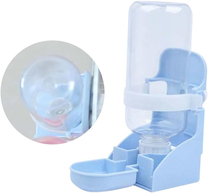 FRCOLOR 2pcs Pet Automatic Water Feeder for Dogs Cats Pigeons Hanging Cage Drinking Tool Safe Smooth Unique Design for Shops
