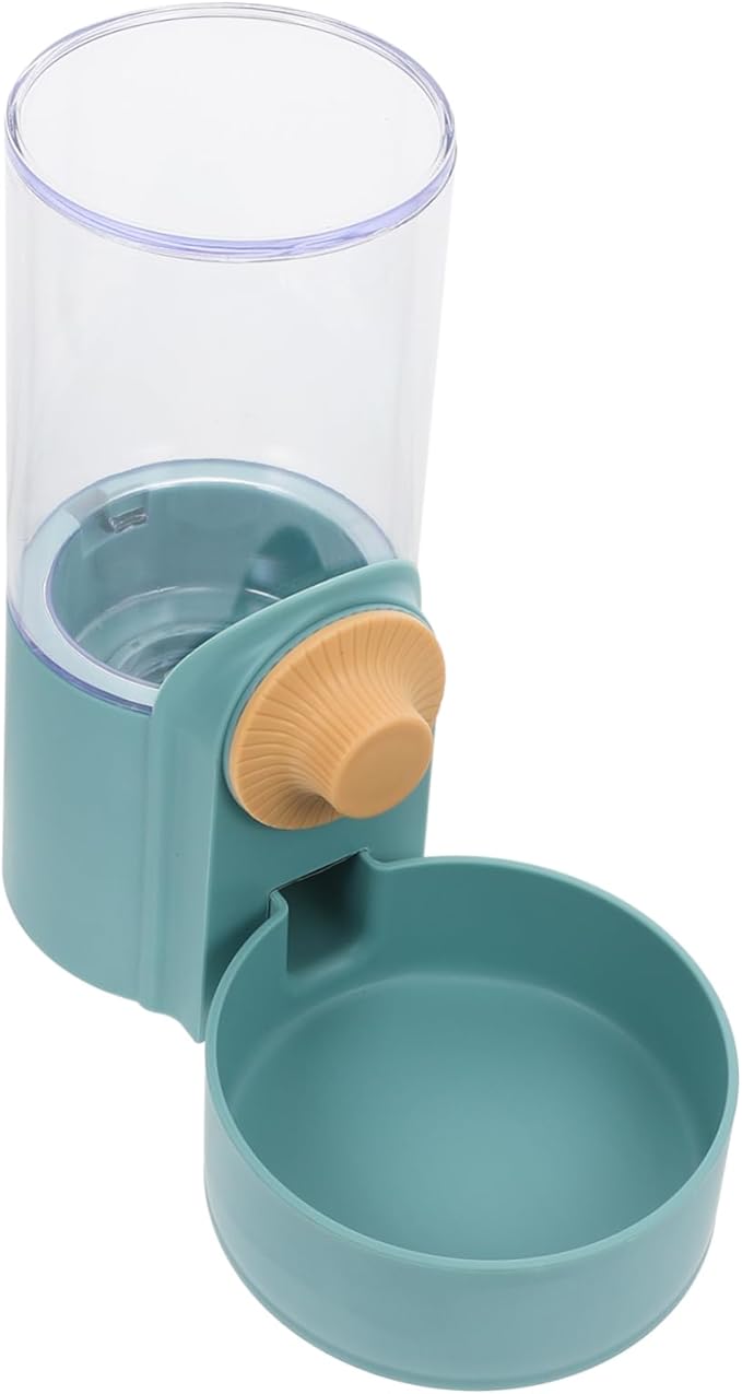 1Pc Automatic Pet Water Feeder Hanging Dog Cat Water Dispenser for Cages Durable Plastic Drinking Container Bottle Design for Easy Inspection for Busy Pet Owners