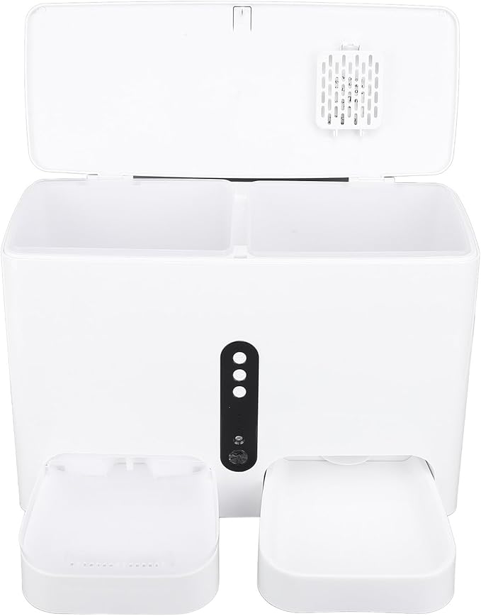 Pet Automatic Feeder with Camera Smart Timed Feeding Video Recording Dispenser for Cat Dog