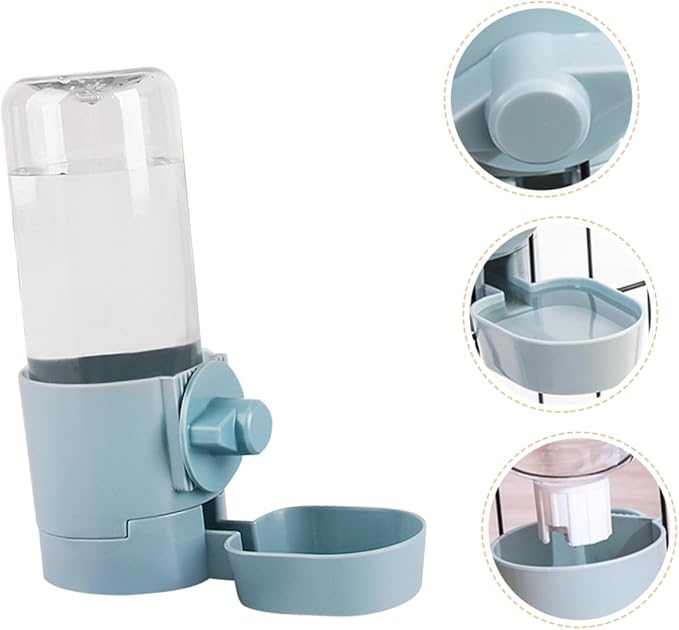 Toyvian Automatic Hanging Pet Water Dispenser Water Bottle for Cats Dogs Rabbits Inspection Design for Indoor Use