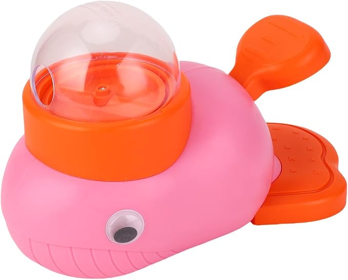 Interactive Dog Feeder Toy, Automatic Puzzle Toy with Adjustable Food Dispensing for Mental Stimulation and Bonding, for Small Medium Large Dogs and Cats (Pink)