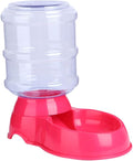 Large Capacity Cat Feeder Automatic Wet Food Feeder Auto Water Dispenser Pet Food Bowl Non-Slip Base Easy Assembly