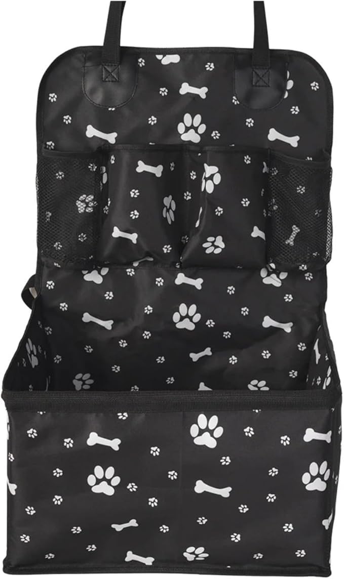 Dog Car Seat with Storage Pockets,Scratch Proof Durable Pet Booster Front for Small Medium