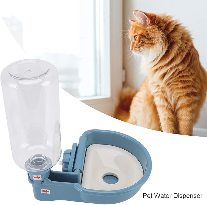 Zerodis Pet Water Dispenser, Automatic Pet Feeder for Dogs & Cats