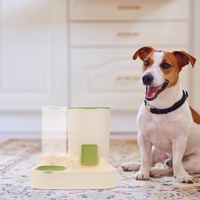 Milisten Automatic Pet Water Dispenser Food Separation for Dogs and Cats Generation Capacity Easy to Use for Home Professional Pet Stores Design