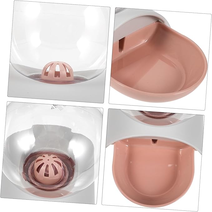 Kisangel Practical Pet Supplies Automatic Waterer for Dogs Cats Water Dispenser Large Capacity Bowl