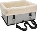 Dog Car Seat, Portable Foldable Pet Dog Booster Car Seat with Safety Rope,Cozy Pet Travel Carrier Cage for Small Dogs, Puppies, and Pets