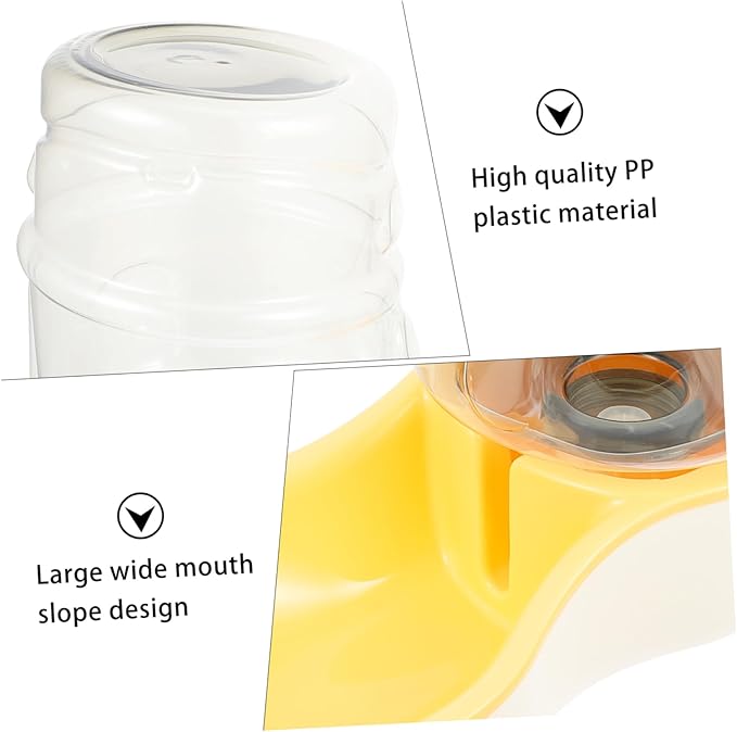 Milisten 1pc Automatic Pet Water Bowl Dispenser Design for Cats and Dogs Easy to Material for Pets Replacement for Old Bowls