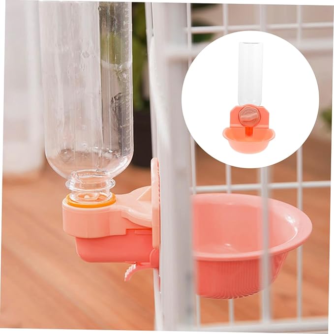 Garneck Pet Water Dispenser Bowl Dog Cat Water Feeder Automatic Feeder Raised Cat Bowl