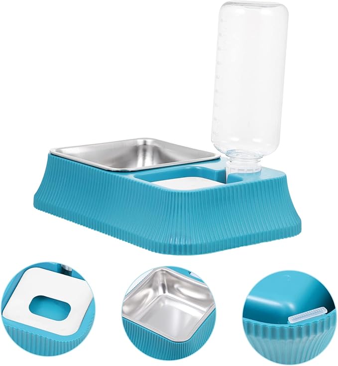 Automatic Water Dispenser PET Bowl for Dogs and Cats Skid Food-Grade Material Portable Design for Home and Travel