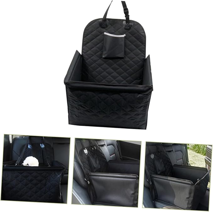 BESPORTBLE Waterproof Dog Car Seat Cover Non-Slip PET Seat for Dogs with Storage Pocket for Travel in Cars SUVs and Trucks