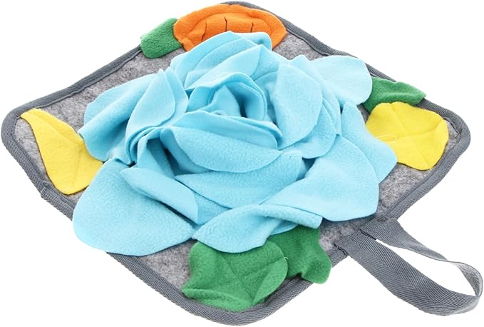 Bunny Toy Rabbit Snuffle Mat Interactive Nose Work Pad Polar Fleece Easy to Clean