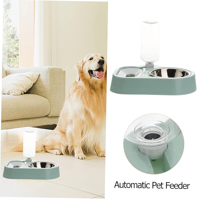 BESPORTBLE Automatic Dog Cat Pet Water Feeder Bowl Refillable Pet Water Dispenser Easy Clean Supplies