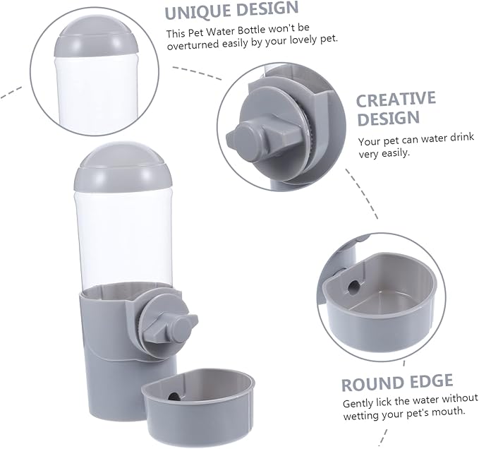 BESPORTBLE Hanging Dog Water Feeder Wear-Resistant Automatic Pet Dispenser for Cats and Puppies Leak Design for Easy Installation and Cleaning