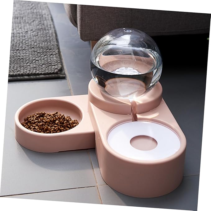 GANAZONO Dog Water Feeder Portable Automatic Drinking Fountain No Spill Pet Supplies