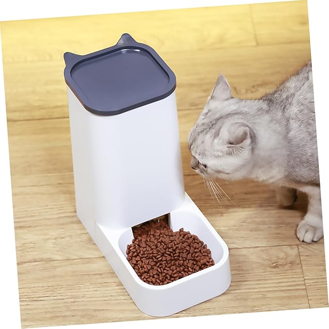 Kisangel Automatic Cat Feeder Large Dog Bowl Pet Accessory Auto Feeder Dry Food
