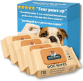 Unscented Pet Wipes for Dogs & Cats, 4×110 (440 Total) + 4 Bonus Gloves – Soothes Itchy, Dry Skin – Extra-Gentle Grooming Wipes for Paws, Ears, Eyes & Sensitive Areas – Hypoallergenic & Alcohol-Free