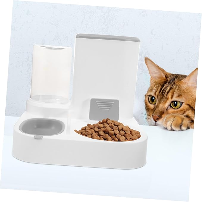 Automatic Water Feeder Large Capacity Dog Food and Water Dispenser Dry and Wet Separation Design