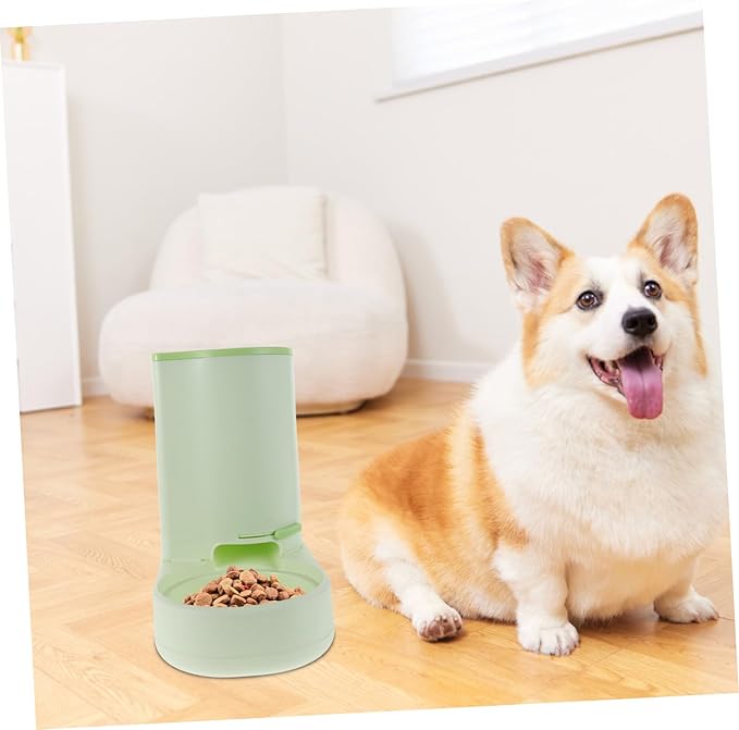 Mipcase Automatic Pet Feeder Capacity Non-Spill Dog Bowl Outdoor Cat Feeding Station Auto Feeder for Cats Dogs Sturdy Build for Pet Hydration