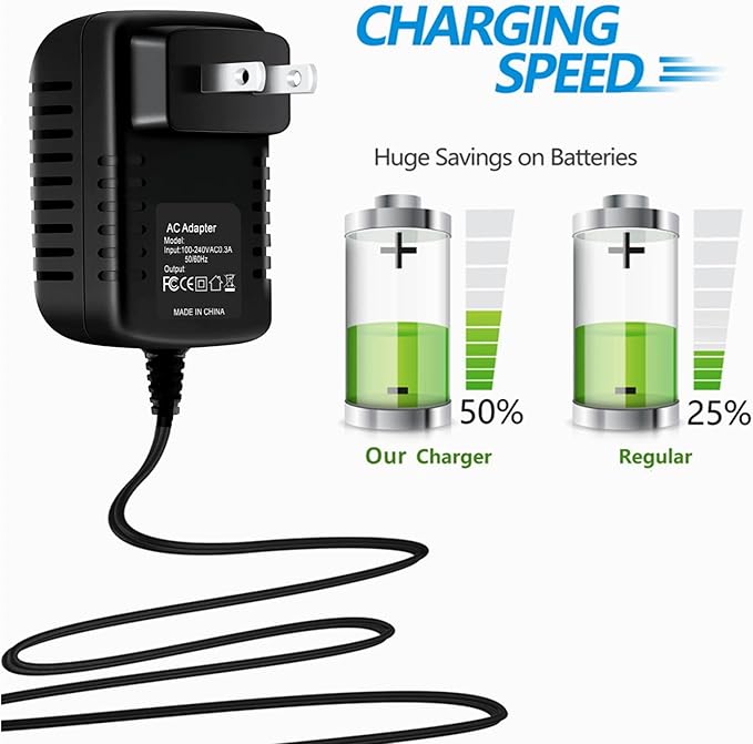 SLLEA AC Adapter Charger Replacement for PetSafe PFD00-14574 Healthy Pet Feed Dog Cat Feeder Power