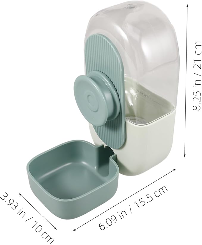 POPETPOP 4pcs Pet Water Bottle Dog Crate Water Bowl Automatic Waterer No Leak Pet Supply Cage Accessory