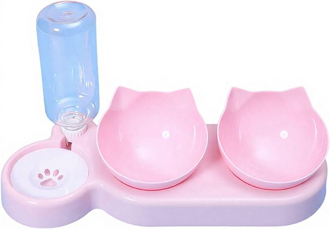Automatic Pet Bowl for Dogs and Cats with Water Dispenser - 3-Day Feeding and Drinking Station for Home, Store, Boarding, and Travel