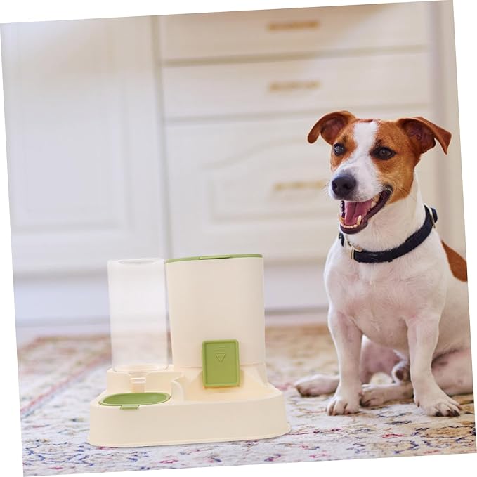 Automatic Pet Water Feeder Food Dispenser for Dogs and Cats Detachable Design Dry Wet Food Separation Easy to Suitable for Animals Capacity Water Bowl