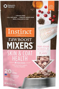 Instinct Raw Boost Mixers Skin & Coat Health Freeze-Dried Dog Food Topper, 5.5 oz. Bag