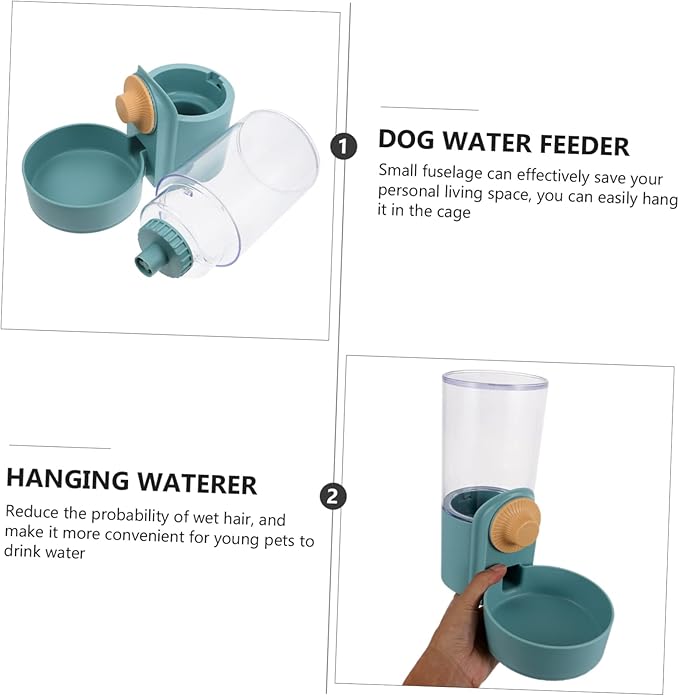 1pc Automatic Cat Water Dispenser Hanging Pet Feeder for Dogs and Cats Easy to Suitable for Pets Prevents Spills Continuous Water Supply