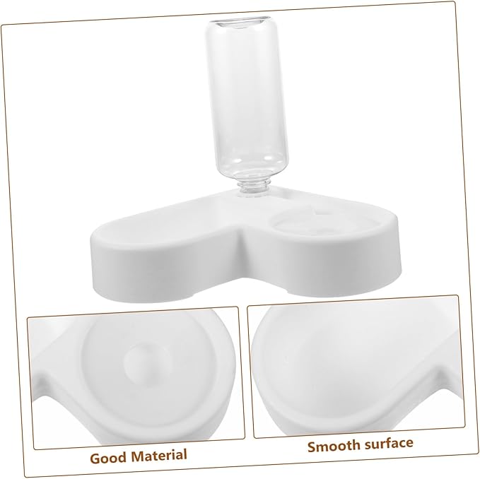 Multi-Function Cat Feeder Elevated Pet Food Bowl Automatic Water Container Cat Dog Food Holder Pet Supply