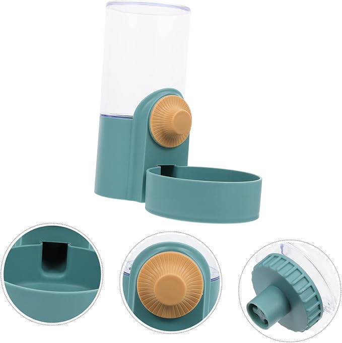 1Pc Hanging Pet Water Feeder for Cats and Dogs Automatic Water Dispenser Durable Design Easy Installation Prevents Spills for Pet Owners