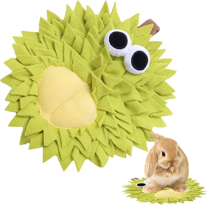 Pet Sniffing Mat - Interactive Foraging Toy, Puppy Slow Eating with Enrichment Pad, Dog Training with Nose Work Activity, Medium Large Breed with Indoor Play Use, Foraging Mat for Home Garden