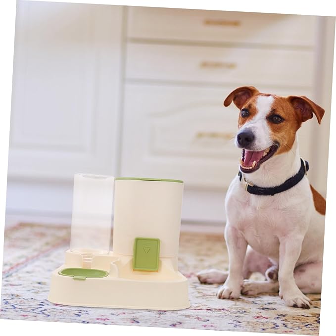 Mipcase Pet Waterer Dog Water Dispenser No Spill Water Bowl for Cats Automatic Pet Feeder