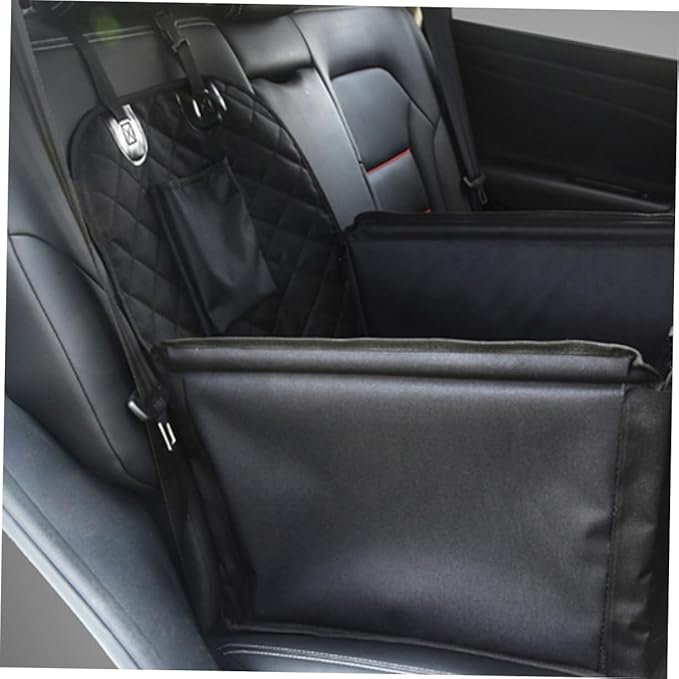 Happyyami Pet Car Seat Dog Car Seats for Dogs Thickened Cushion Non-Slip Safety to Clean
