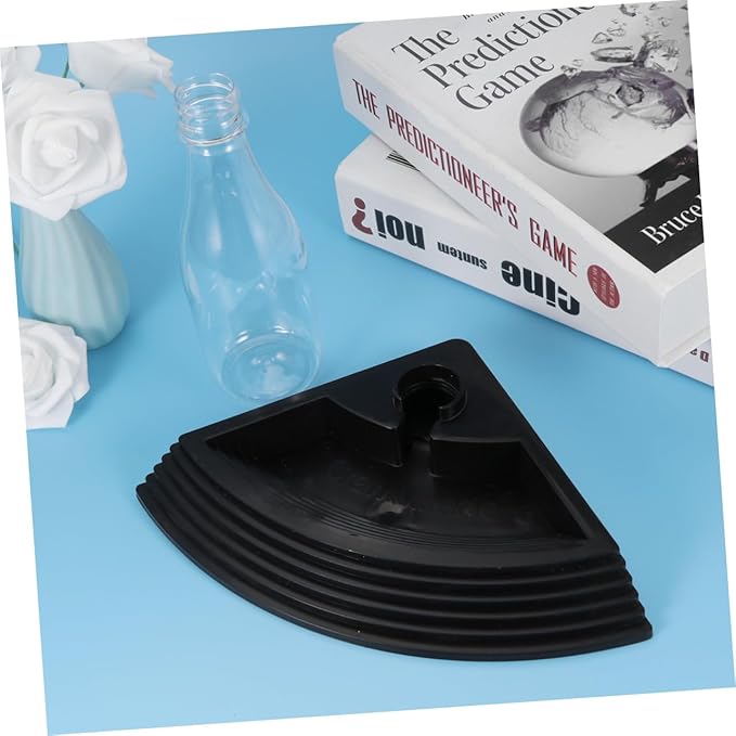 2pcs Triangle Automatic Drinking Fountain Water Feeder for Reptiles for Turtles Lizards and Crabs Self-Watering Design Black Saving Pet Hydration