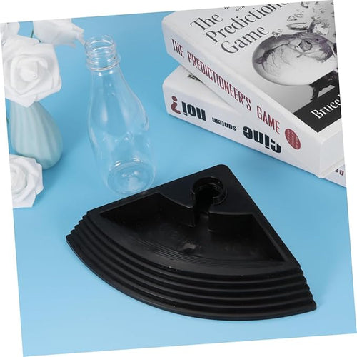 2pcs Triangle Automatic Drinking Fountain Water Feeder for Reptiles for Turtles Lizards and Crabs Self-Watering Design Black Saving Pet Hydration