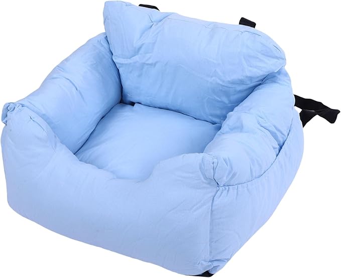Pssopp Pet Car Seat Small Dogs Pet Car Seat, Portable Travel Bed for Travel and Outdoor Trips Dog Supplies
