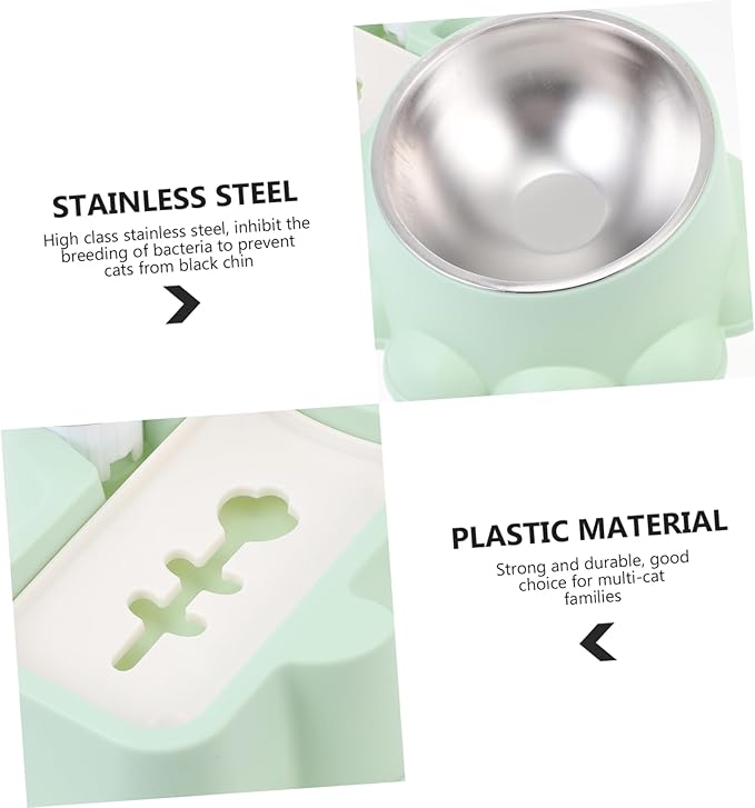 Kisangel Multifunctional Dog Food Dispenser Pet Water Container Auto Feeder Bowl for Home