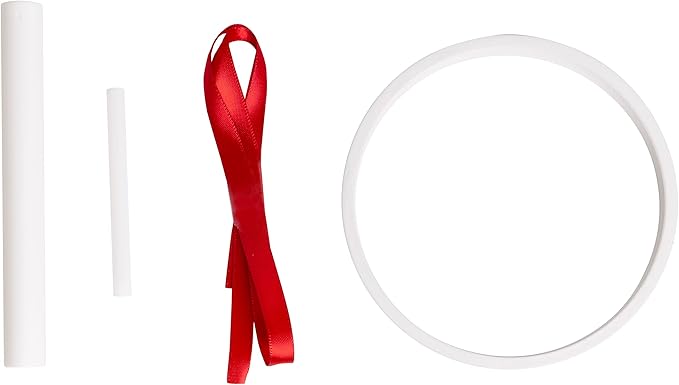 Pearhead Pawprints 2-Pack Christmas Ornament, DIY No Mess Pet Paw Print Holiday Clay Keepsake Kit, Dog or Cat Stocking Stuffer Gift