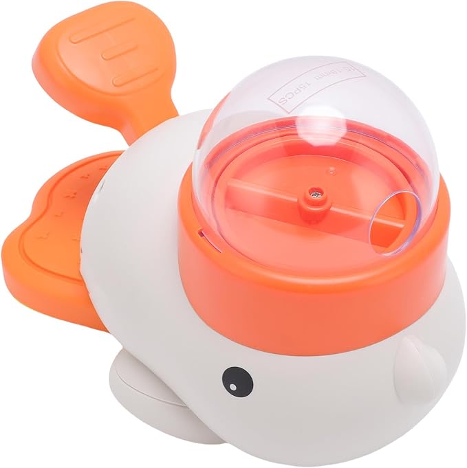 Generic Dog Interactive Treat Dispenser Toy, Automatic Food Puzzle Slow Feeder with Large Storage Capacity, for Dogs and Puppies to Boost Cognitive Abilities