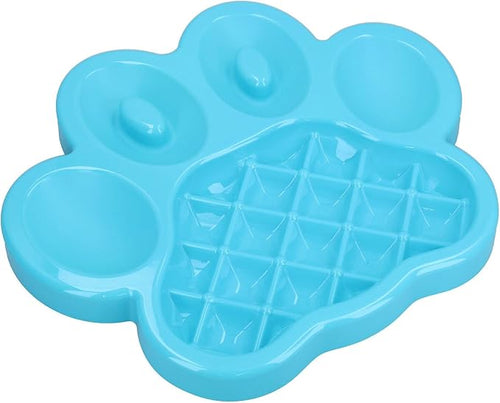 2PK Blue PAW Interactive Dog Slow Feeder Food Accessories Control Fast Eating