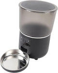 Automatic Cat Feeders, 4L Timed Cat Dry Food Dispenser, WiFi Automatic Dog Feeder, USB Auto Pet Food Dispenser with APP for Cats Dogs (Black)
