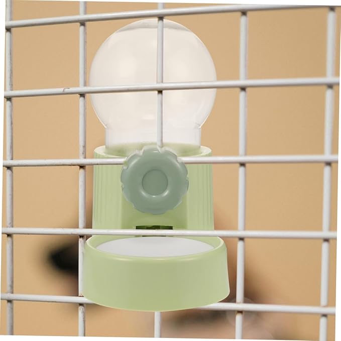 Mipcase 2pcs Hanging Automatic Pet Food and Water Dispenser Dog and Cat Feeder Space-Saving Design Easy Installation for Convenient Hydration and Feeding