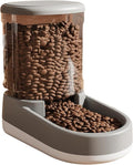 Thereisno 3.8L Pet Water Bowl Food Feeder Automatic Dog Feeding Bowl Water Dispenser Cat Drinking Bowl Food Container Pet Dishware Pet Feeder