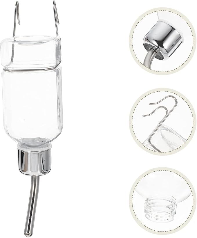 Automatic Pet Feeder Dog Water Bottle Portable Water Dispenser No Leak Perfect for Rabbit Large Dogs